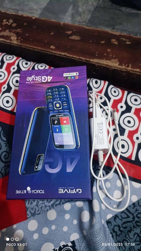 G five 4g style(2/16) gb box with all accessories 4