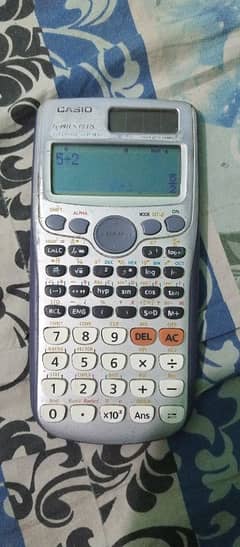 CASIO S&D CALCULATOR SOLAR AND CELL USED