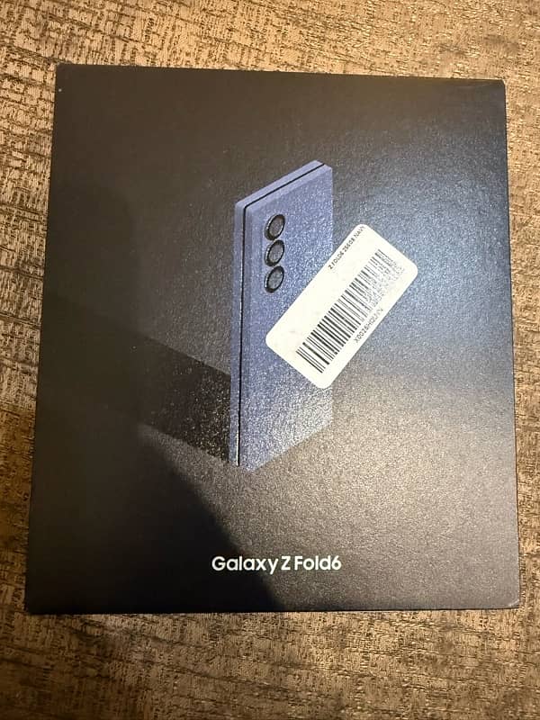 SAMSUNG Z FOLD 6 12/256 DUAL SIM Brand new 0