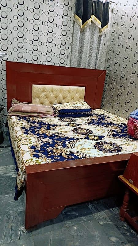 double bed for sale and new matrese 0