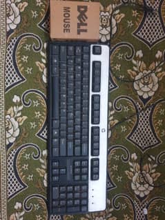 HP keyboard and Dell mouse new