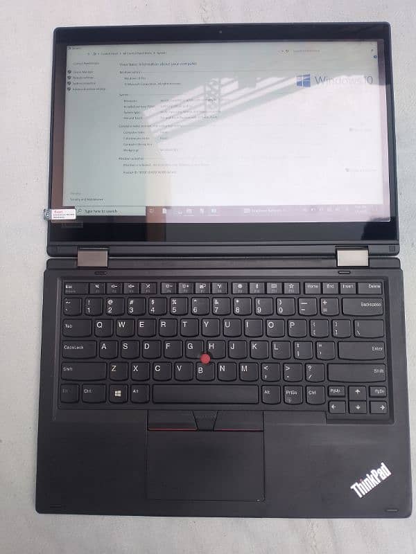 Lenovo L380 Yoga X360 Core-i5-8th Gen 8 GB RAM 256 GB SSD Touchscreen 6