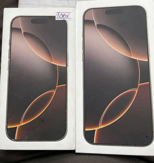 Iphone 16 pro 256 gb box pack 0