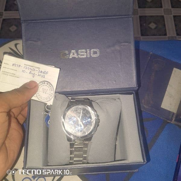 Casio watch 1