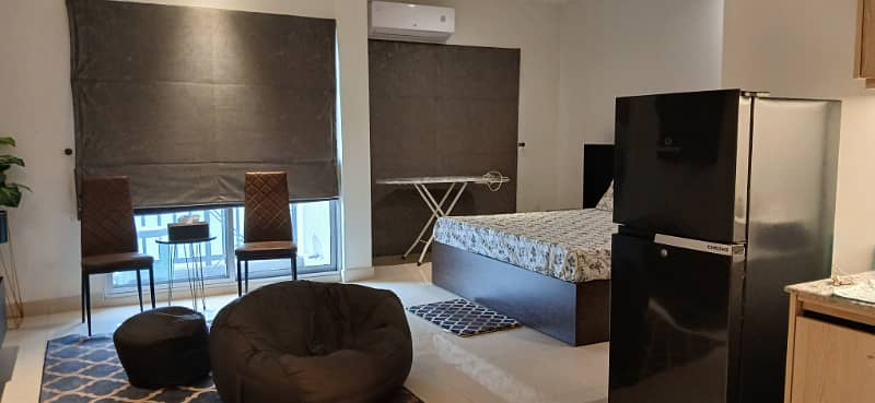 Luxurious 1-Bedroom Studio Residential Apartment with Top-Notch Amenities Available For Rent in DHA Phase 4 8