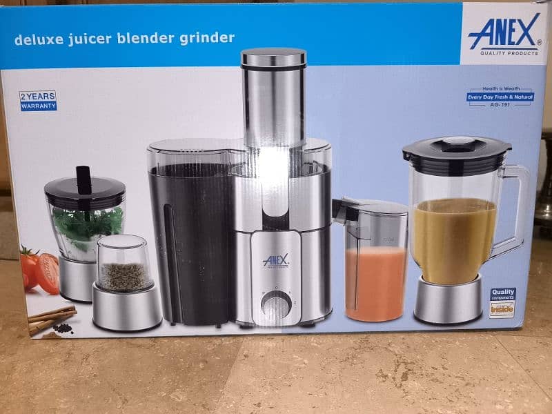 ANEX Juicer Blender Grinder Set 1