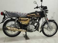 Honda CG 125  2024 Model Gold Edition