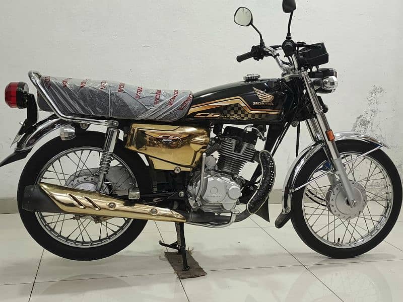 Honda CG 125  2024 Model Gold Edition 0