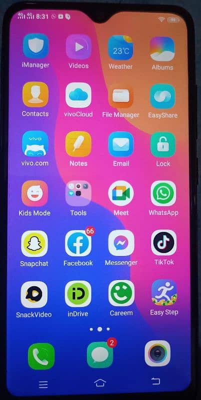 Vivo y93 6gb 128gb . 10by10  condition . 03065166011 . 2