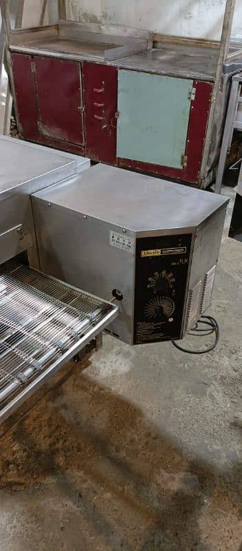 American conveyor belt pizza oven 18" lincolin impinger 100% result 1