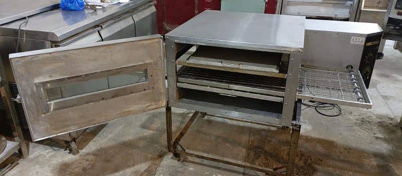 American conveyor belt pizza oven 18" lincolin impinger 100% result 7