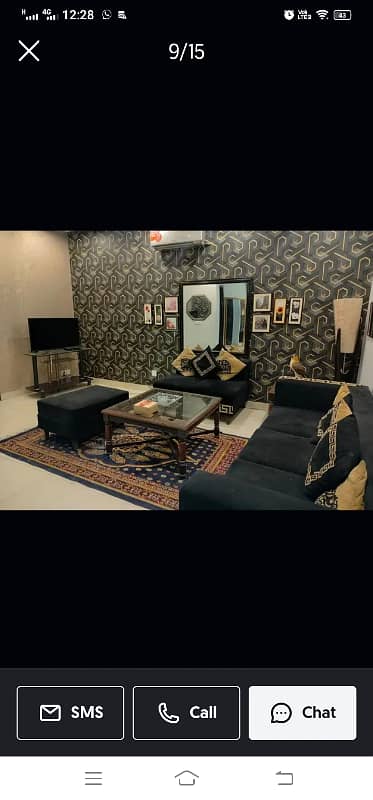 10 Marla furnished house for rent in Dha phase 8 ex parkview 7