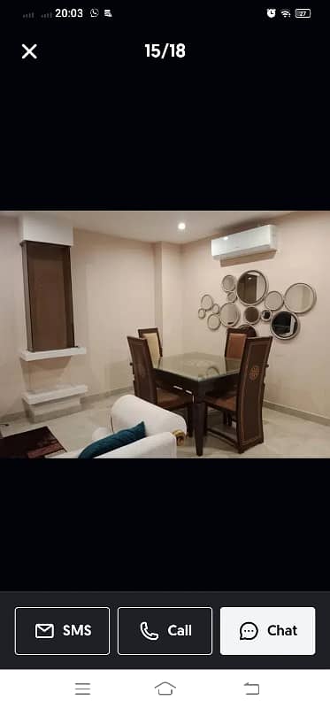 10 Marla furnished house for rent in Dha phase 8 ex parkview 18