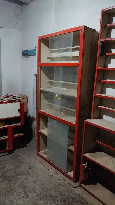 Racks & counter manufactured by (Real wood) 1