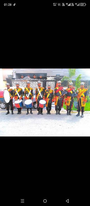 Fouji Band Party/Dhol for Mendi & barat event/Pipe band/foji band baja 6