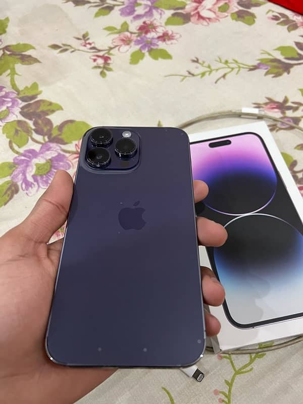 iPhone 14 pro max hk 128 official pta 0