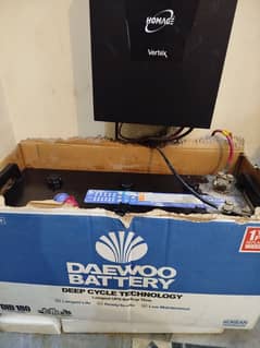 SOLAR INVERTER (UPS) WITH BATTERY