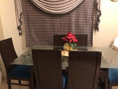 Dining table with 6 chairs