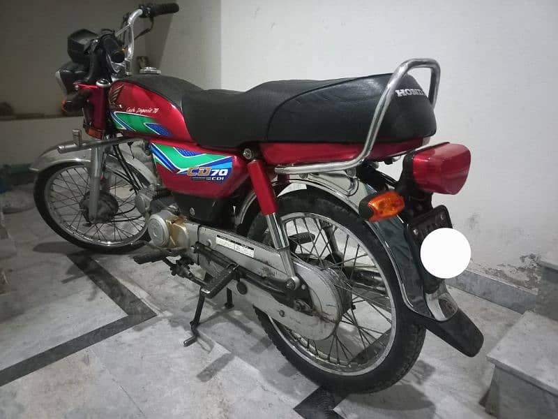 Honda CD 70 (2018 Model) Red Color Genuine spare part 8