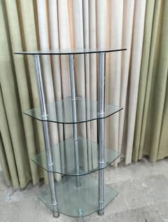 glass side table 10/9 condition