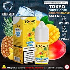 Tokyo pineapple mango flavour