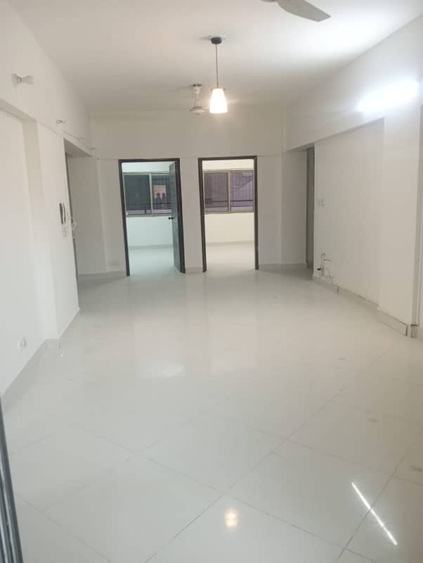 Brand 3 Bed DD flat 4rth floor with lift in DHA phase 6 rahat commr 2