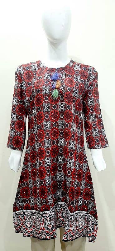 Buy *Khaddar A-line frocks* at wholesale rate 0