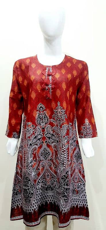 Buy *Khaddar A-line frocks* at wholesale rate 5