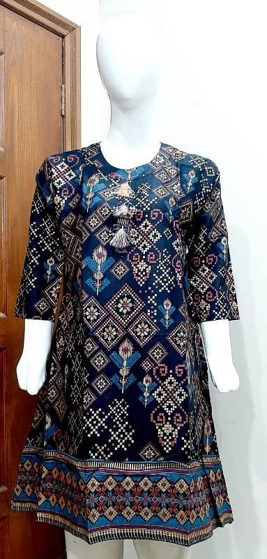 Buy *Khaddar A-line frocks* at wholesale rate 12