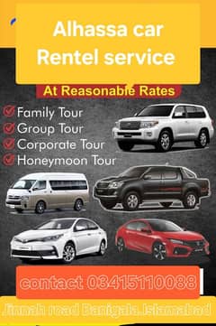 Alhassan car retel service Jinnah road Banigala