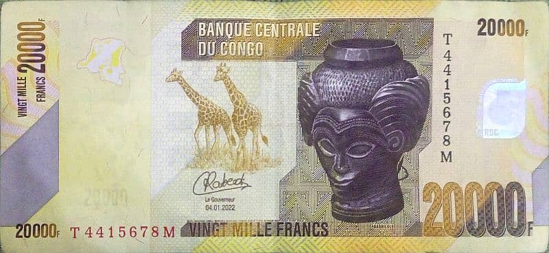 BANQUE CENTRALE DU CONGO for sale 1