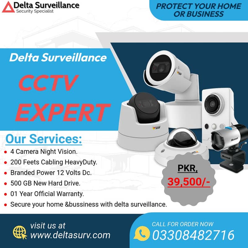 CCTV Camera | Camera Install | IP Camera Install | Delta Surveillance 0