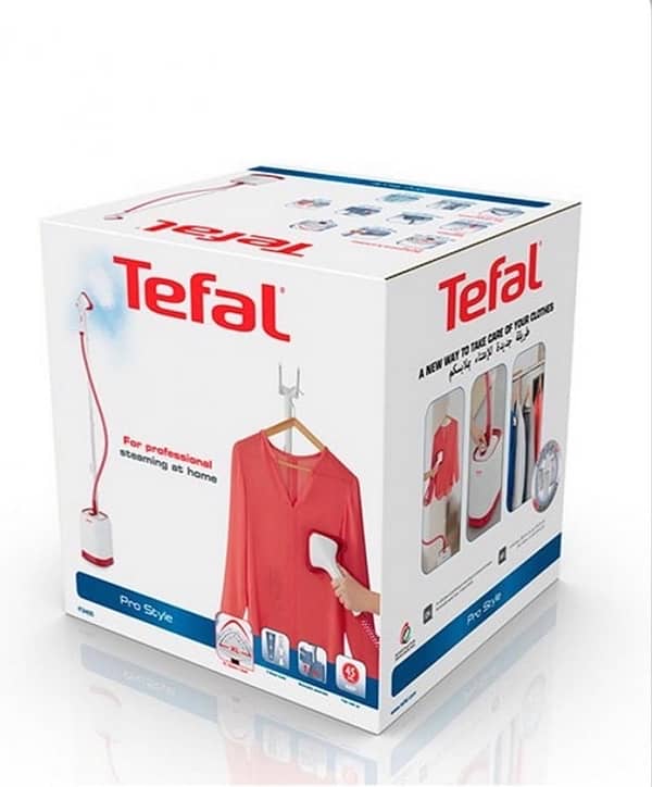 Tefal Vertical Steam Iron 1700W 1.5L Red White 5