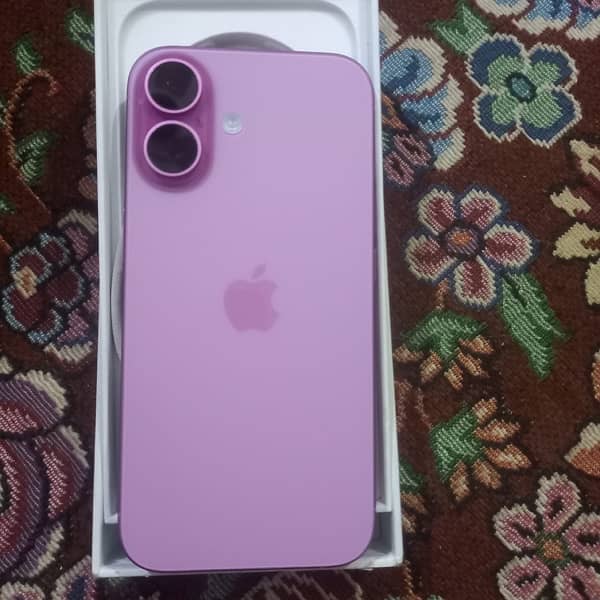 iPhone 16 jv 128 gb pink colour only 1 week use 1