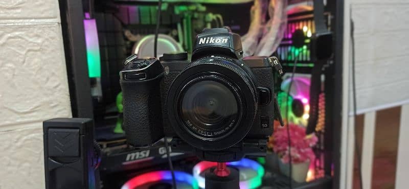 Nikon Z50 mirror less camera for sale new condition 4