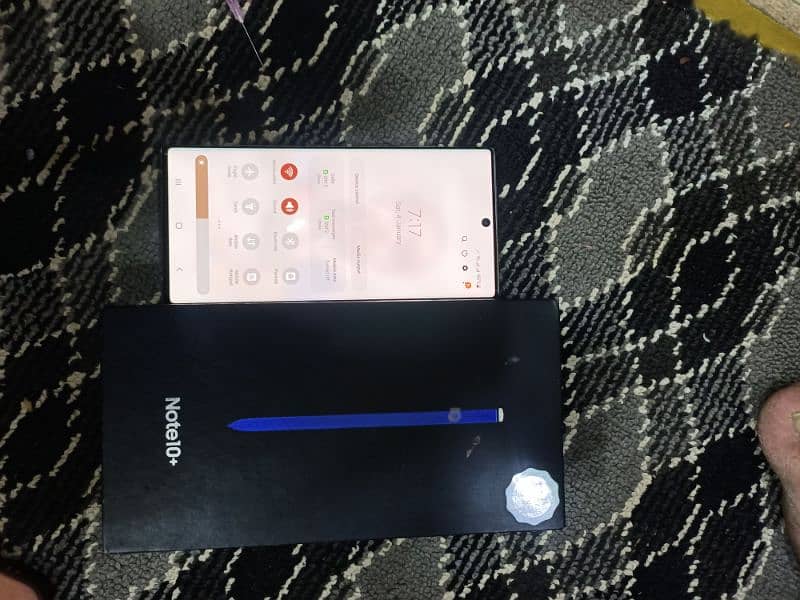 Samsung Galaxy note 10 plus official aproved 12 256 memory 6