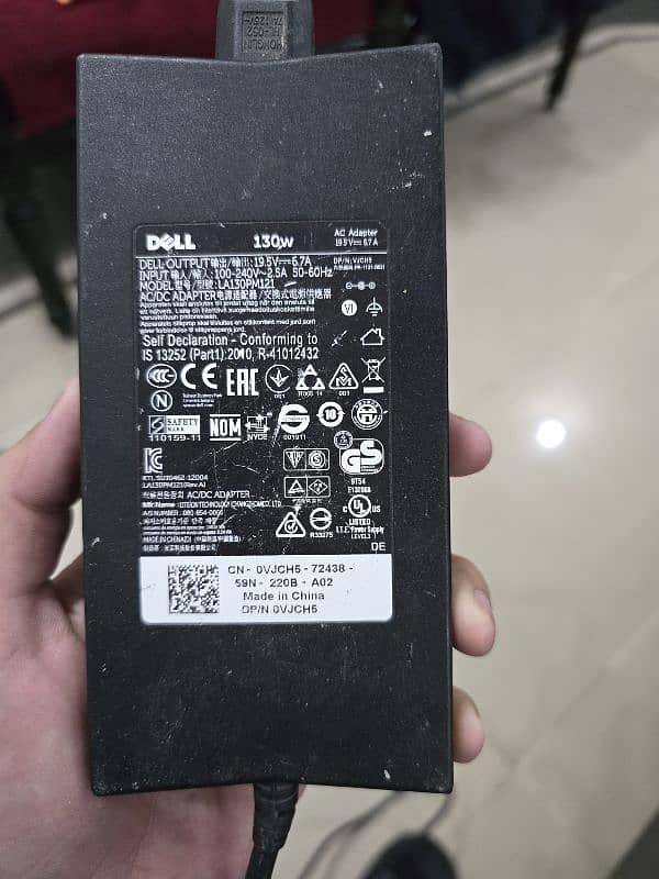 Dell 130 watt charger 0