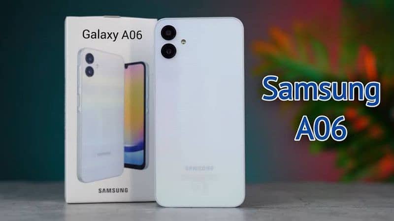 Samsung a06 open box full warranty urgently sale 1