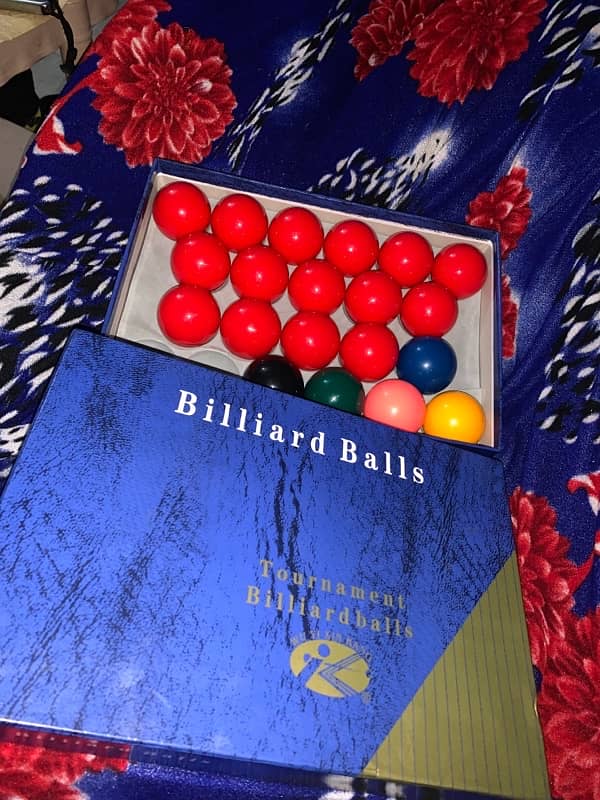 Snooker balls 1