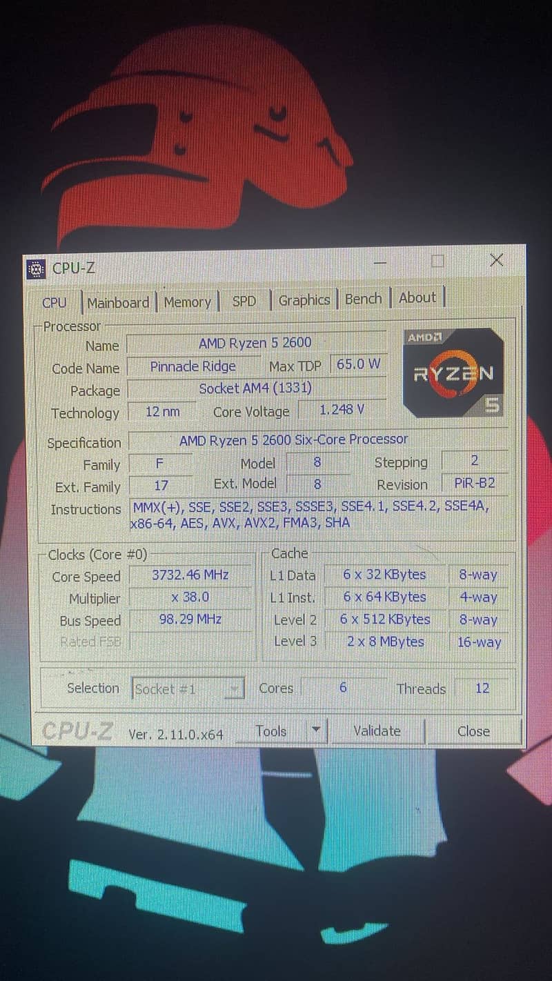 Ryzen 5 2600 with Graphic Card 4