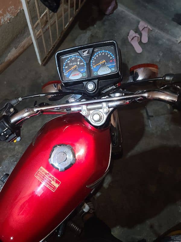 Honda CG 125 2023 Karachi Number 6