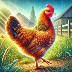 Golden Misri Murghiyan for Sale - Egg Laying (RS. 1200/peace)