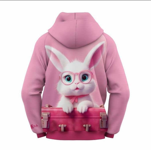 kids rabbit hoodie 3