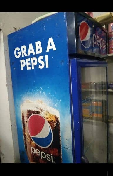 pepsi freezer 2