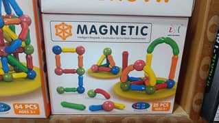 Magnetic kids learning block 25 pc set