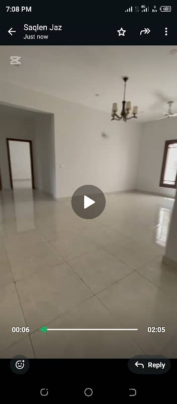 3 Bed DD uper portion in DHA phase 7 ext khayaban e abasi. 0322.5996882 0