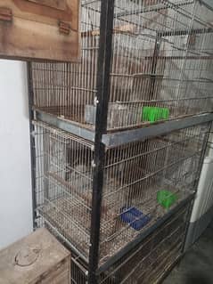 galvanized cage for sale 3portion Nd 4 portion