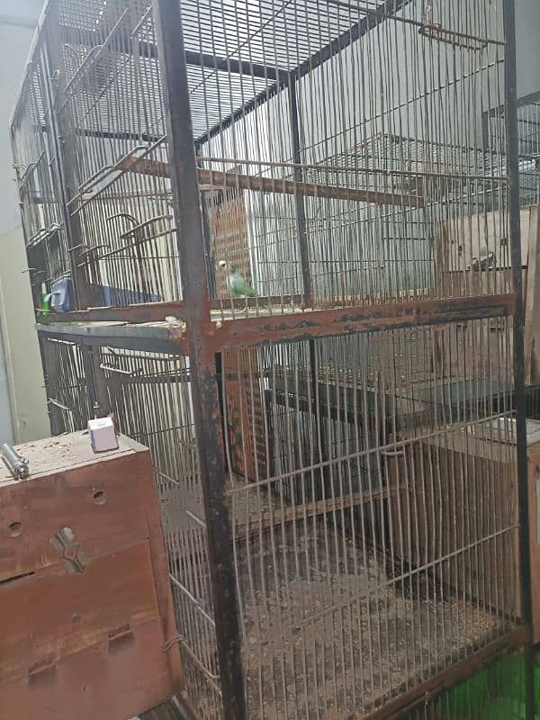 galvanized cage for sale 3portion Nd 4 portion 4