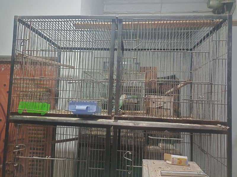 galvanized cage for sale 3portion Nd 4 portion 5