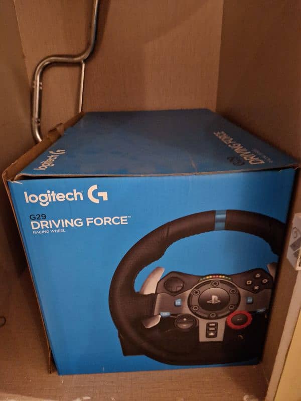 Logitech G29 steering wheel + Gear shifter 0